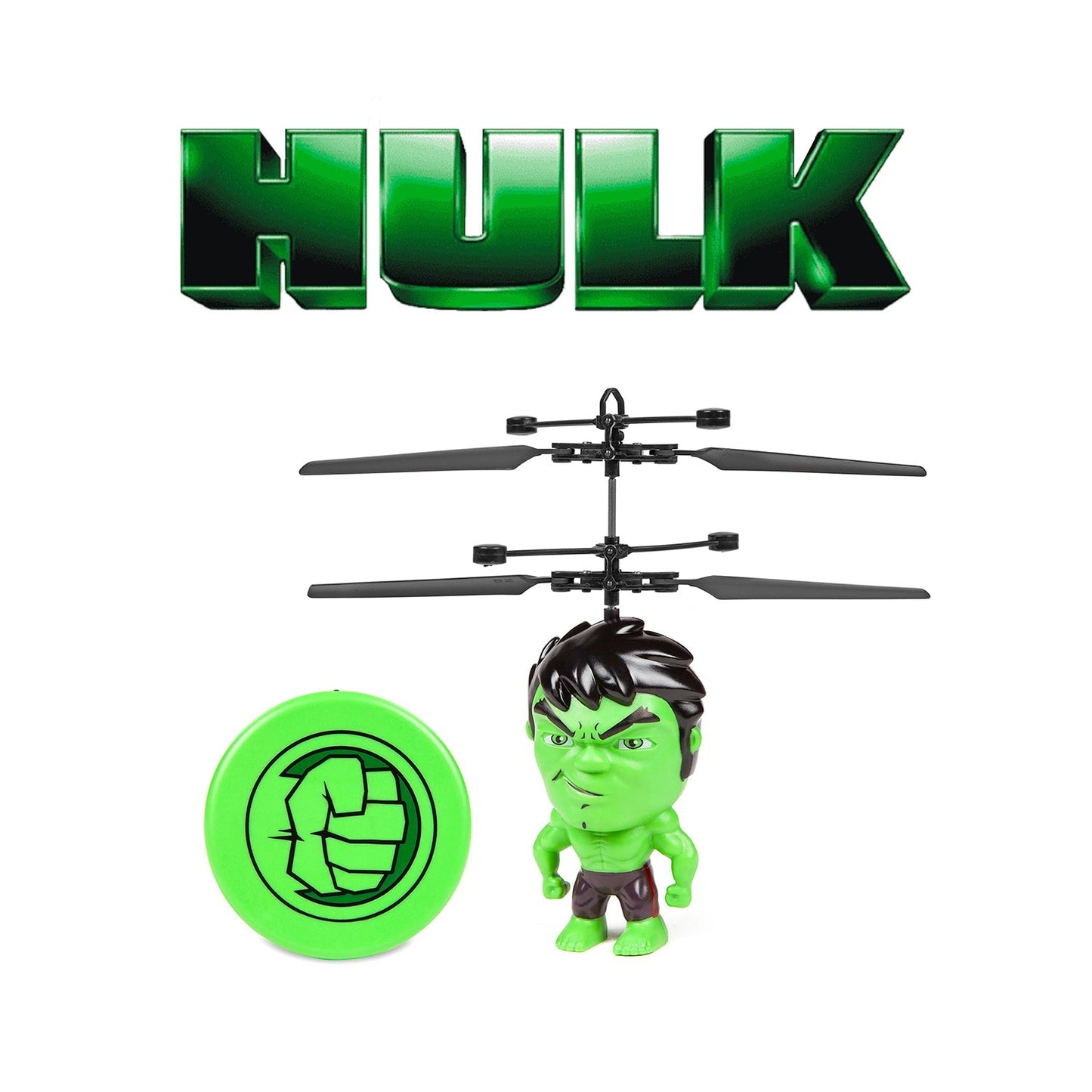 LED Flying Hero Toy – Light-Up UFO Action Figure for Kids