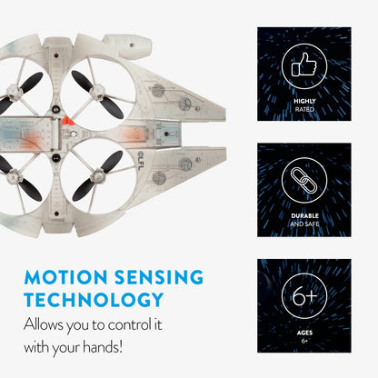 Star Wars Millennium Falcon Motion-Sensing Quadcopter