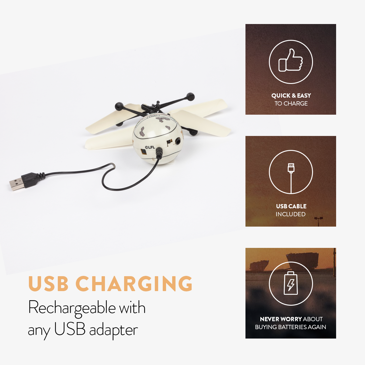 LED Flying UFO Toy – Hover Helicopter Ball for Kids