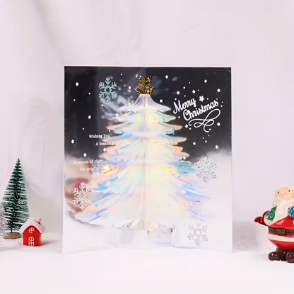 3D Pop-Up Christmas Tree Greeting Card