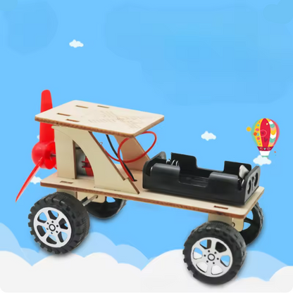 Wooden STEM 3D Vehicle Building Kit