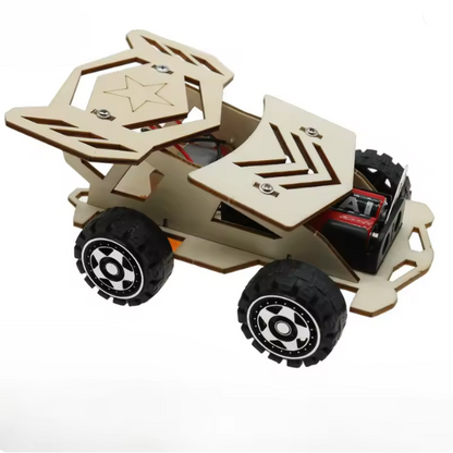Wooden STEM 3D Vehicle Building Kit