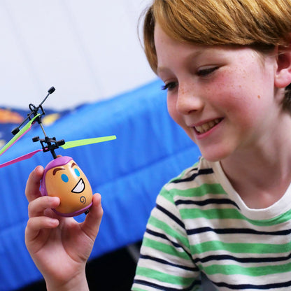 Pixar Toy Story Emoji Buzz Lightyear IR UFO Ball Helicopter