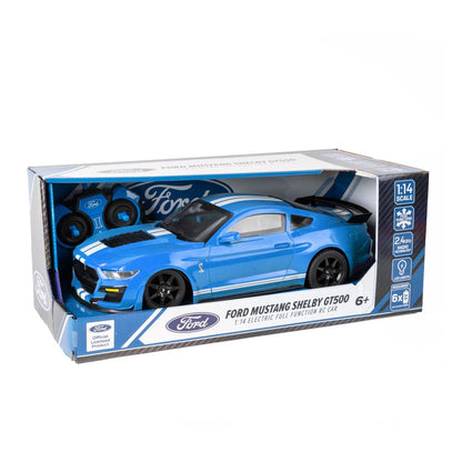 Ford Mustang Shelby GT500 Electric RC Car - 1:14 Scale Replica
