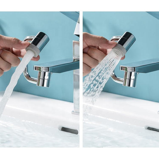 1080° Swivel Faucet Extender – Splashproof with Dual Mode