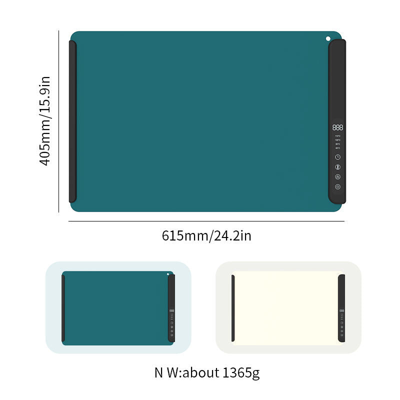 2025 Foldable Electric Food Warming Mat – Fast-Heating Silicone Warming Tray – Smart Temperature Control & Auto Shut-Off