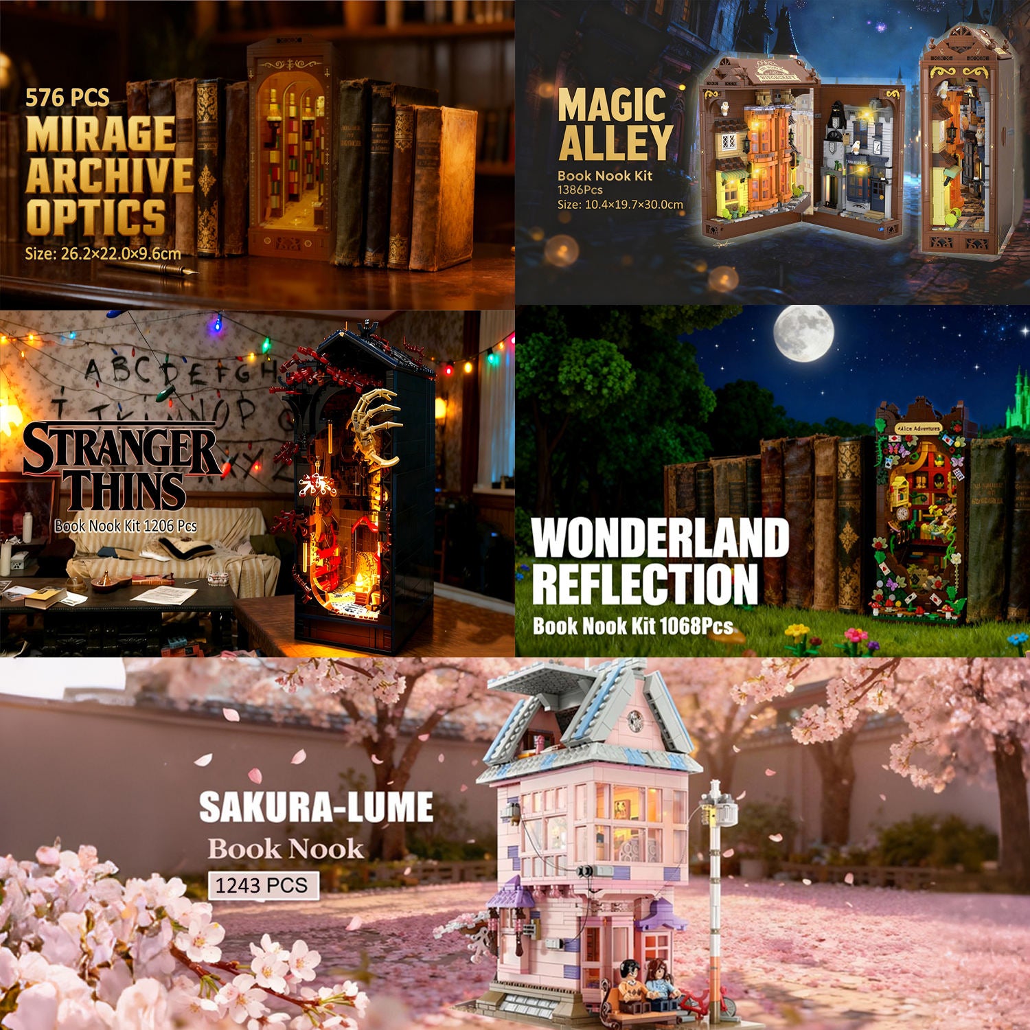 LED Christmas Building Blocks Set – Creative DIY Assembly Toy for Kids