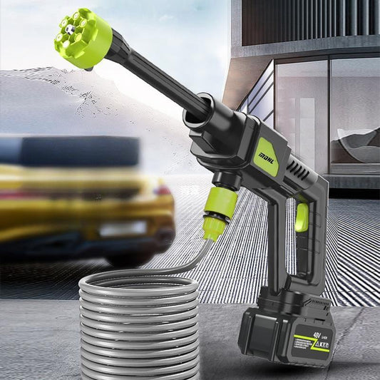 Wireless High-Pressure Car Wash Gun & Foam Cannon - Portable Rechargeable Kit