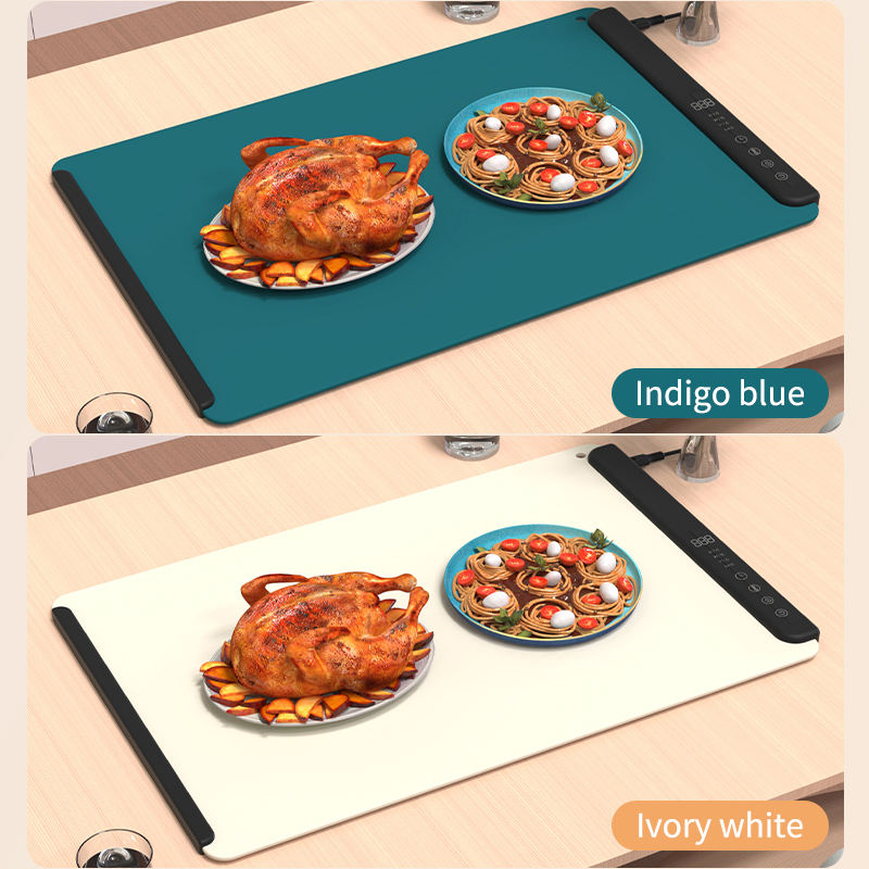 2025 Foldable Electric Food Warming Mat – Fast-Heating Silicone Warming Tray – Smart Temperature Control & Auto Shut-Off