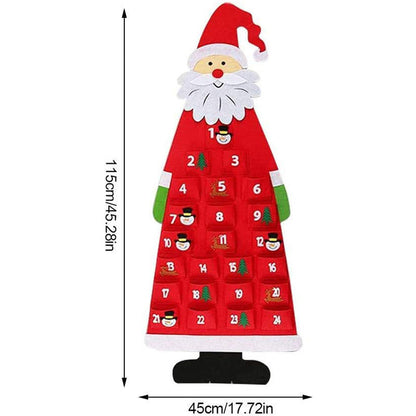 DIY Felt Snowman Advent Calendar – Hanging Countdown to Christmas for Kids