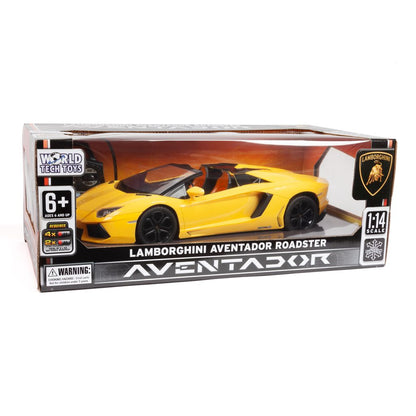 Lamborghini Aventador Roadster RC Open-Top Coupe - 1:14 Scale Replica