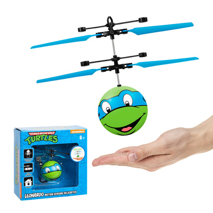 Nickelodeon TMNT Leonardo IR UFO Ball Helicopter