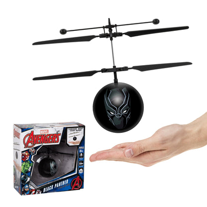 Marvel Avengers Black Panther IR UFO Ball Helicopter