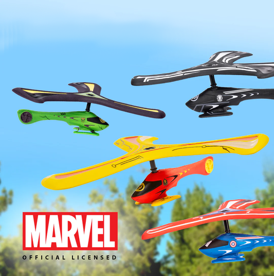 Marvel Avengers Helicopter Boomerang Series