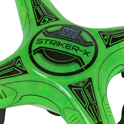Striker-X Glow-in-the-Dark HD Camera Drone – 2.4GHz RC Quadcopter with HD Video & Night Flight Lights