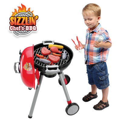 Sizzling Chef’s BBQ Playset – 38-Piece Kids Grill & Cooking Kit