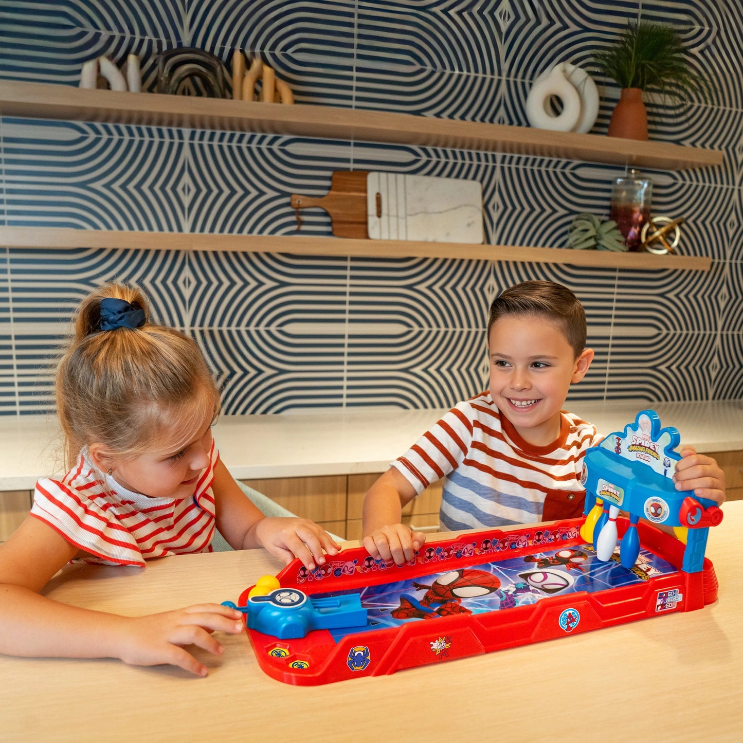 Spidey & His Amazing Friends Tabletop Bowling Play Set