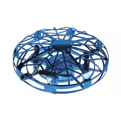 Intelli Sense Motion Sensing UFO Helicopter – Hand-Controlled Hover Helicopter with LED Lights & USB Charger