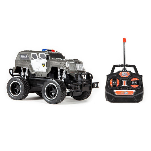 S.W.A.T. RC Monster Police Truck - 1:24 Scale Replica