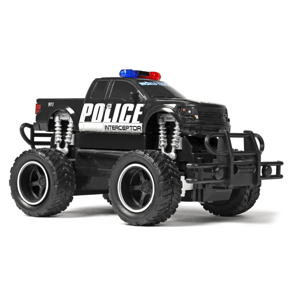 Ford F-150 Police Electric RC Patrol Truck - 1:24 Scale Replica
