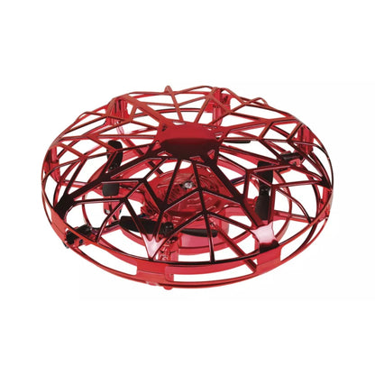 Intelli Sense Motion Sensing UFO Helicopter – Hand-Controlled Hover Helicopter with LED Lights & USB Charger