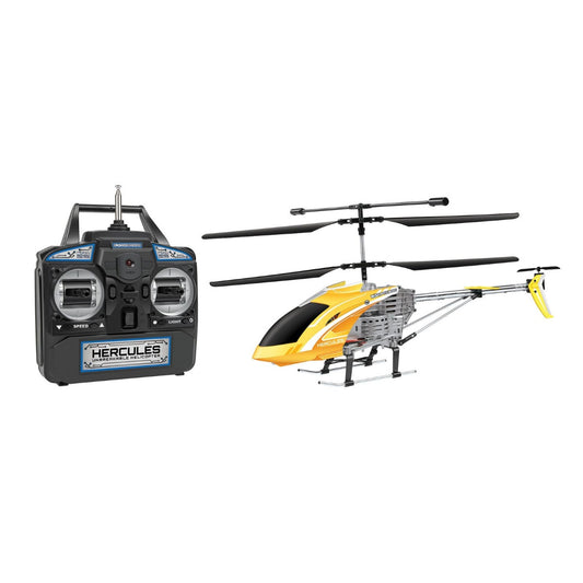 Hercules 3.5CH Gyro Helicopter – Unbreakable Remote Control Helicopter with LED Lights and USB Recharge